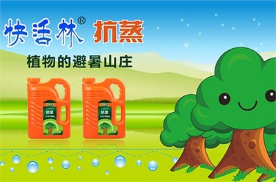 夏季苗木萎蔫严重？快活林抑制蒸腾剂为绿化工程保水保鲜